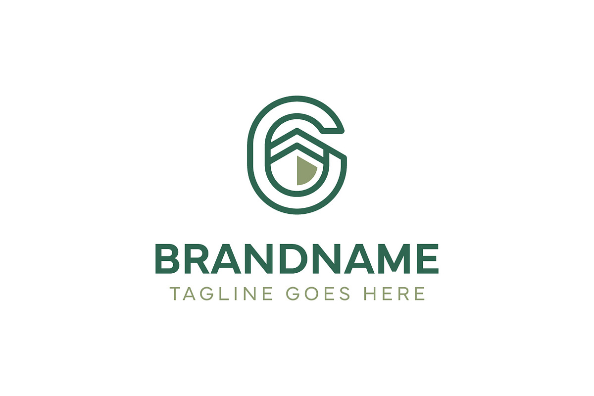 Letter C or G Kaaba Line Logo, a Branding & Logo Template by Pray Art Design Studio