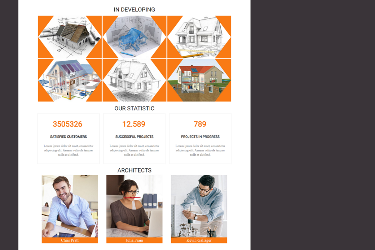 Mobidic - Architecture Template, a HTML Template by Ordasoft (Photo 3 of 3)