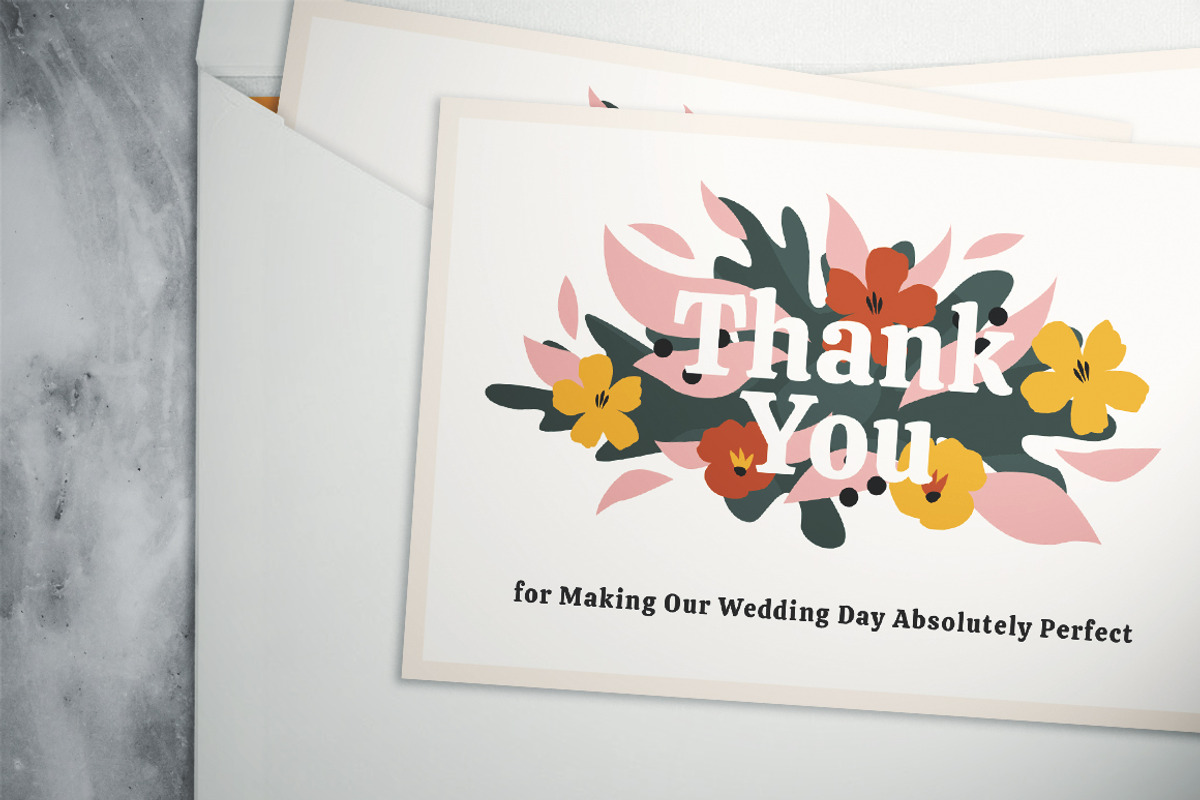 Floral Wedding Suite, an Invitation Template by The Good Store (Photo 7 of 7)