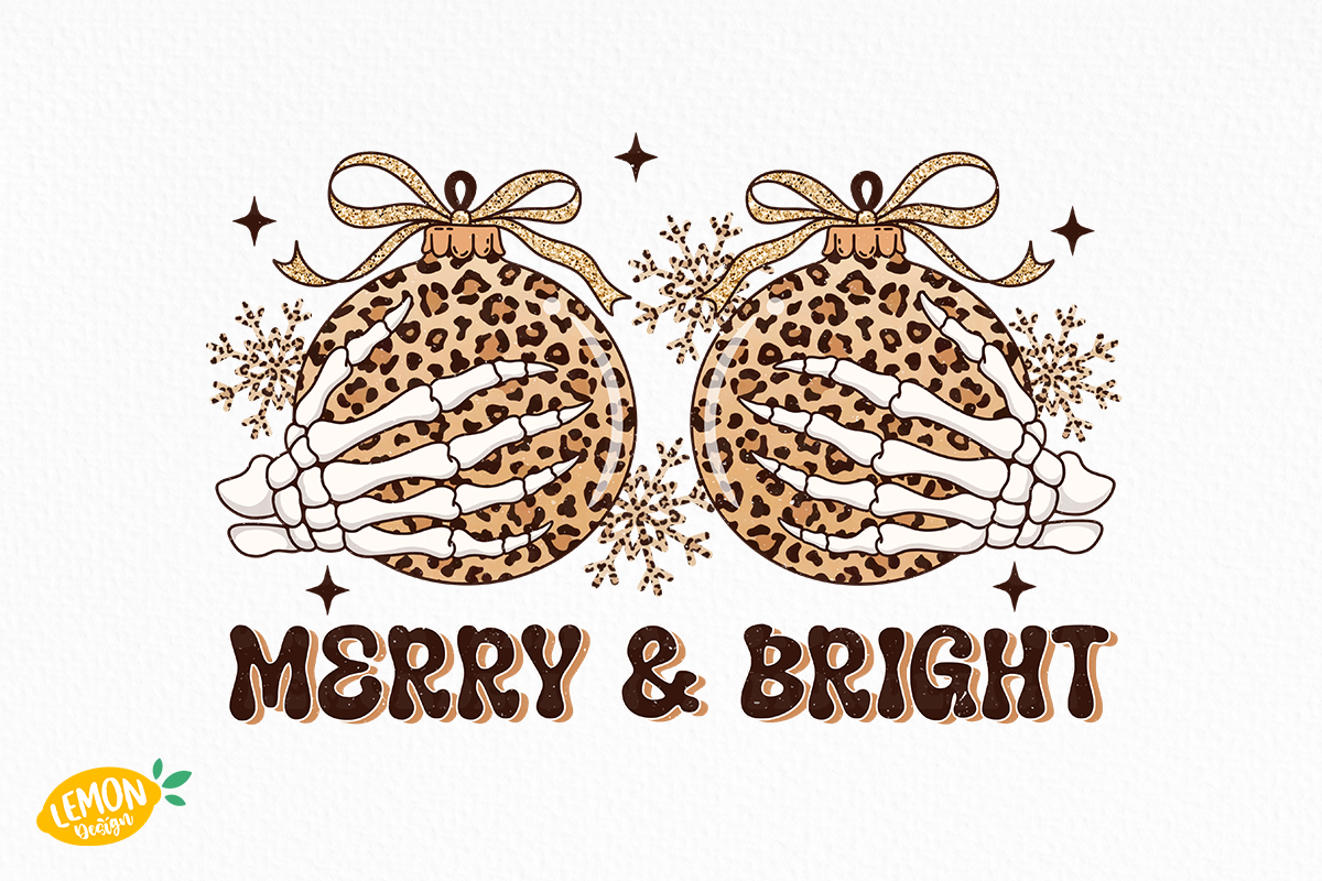 Leopard Christmas PNG Sublimation, a Seasonal Illustration by LemonDesign (Photo 3 of 13)