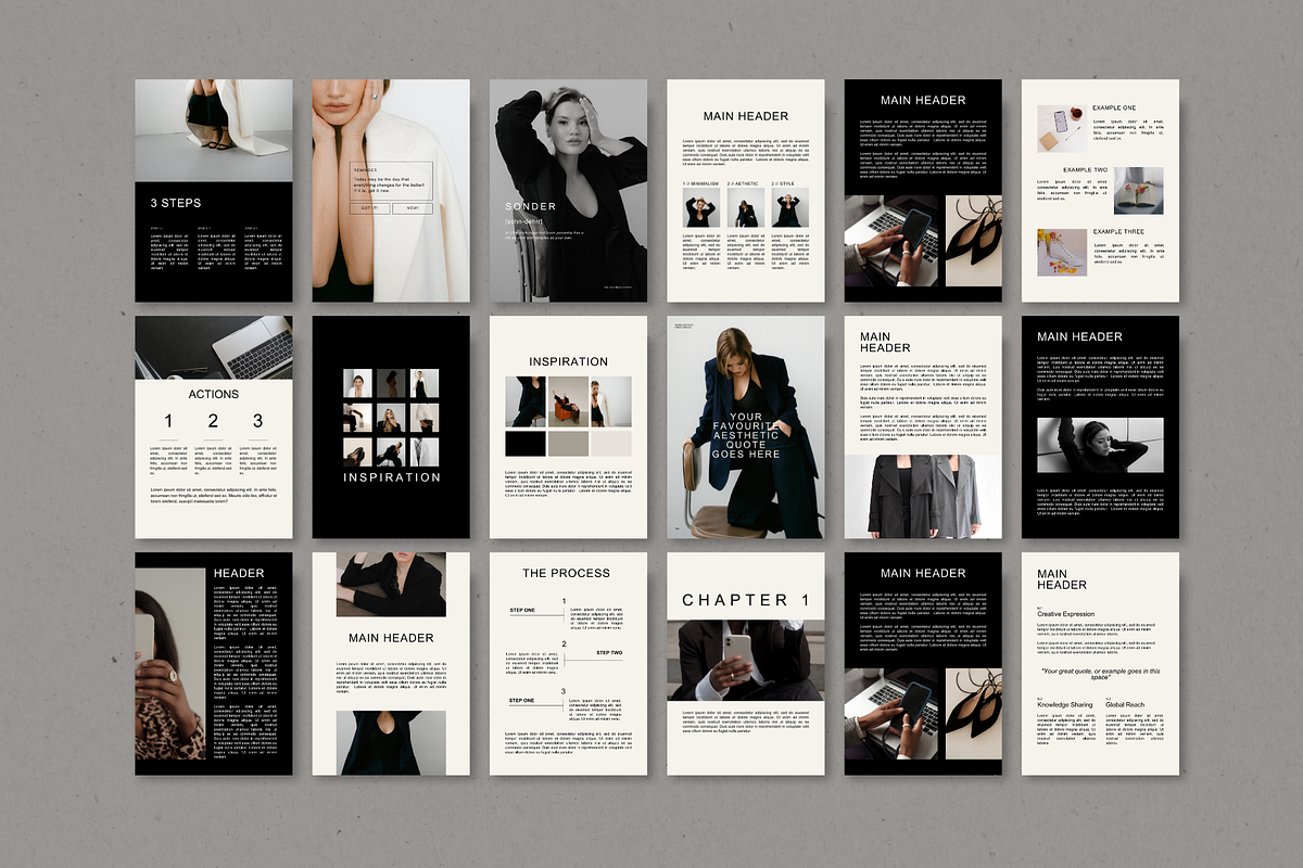 Minimalist Ebook & Workbook Canva, a Marketing Template by thebusinessoutfit (Photo 8 of 13)