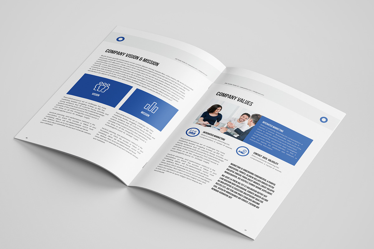 HR / Employee Handbook, a Brochure Template by azadcsstune (Photo 5 of 11)