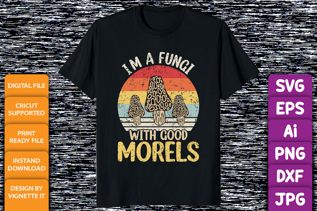 I am a fungi with good morels PNG, an Object Graphic by Vignette.IT (Photo 3 of 3)