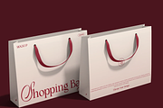 Luxury Shopping Bag Mockup, a Product Mockup by graphicsauce (Thumbnail 1 of 4)