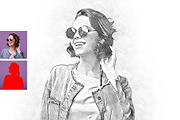 Professional Sketch Maker Photoshop, an Action Add-On by MRI STUDIO (Thumbnail 10 of 17)