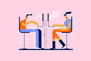 Digital Work Scenes, a Work Illustration by Léo Alexandre (Thumbnail 6 of 8)