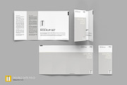 Folding Brochure Mockup Set, a Product Mockup by KIPET (Thumbnail 13 of 15)
