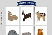 Cute animals BUNDLE, an Animal Illustration by Mii Lab (Thumbnail 15 of 20)