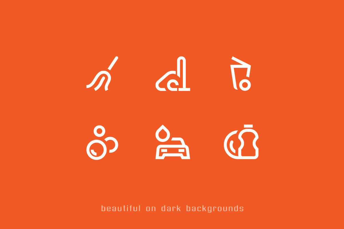 IconAlone Line icons pack, an Outline Icon by popcic (Photo 4 of 5)