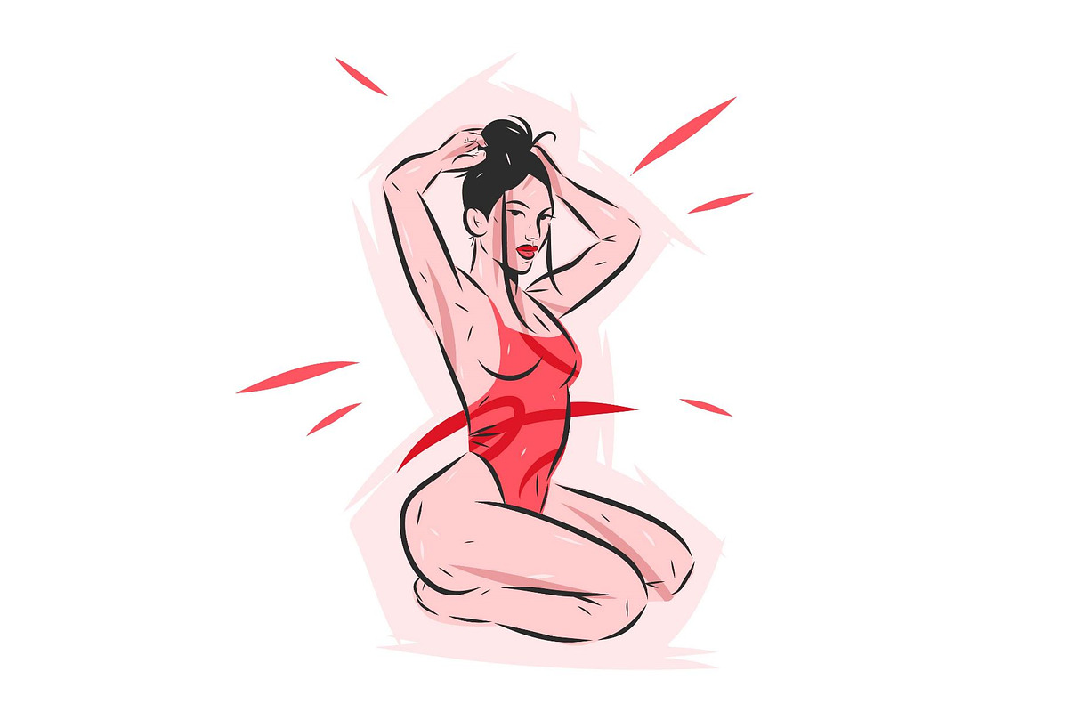 Line body graphics, a Person Illustration by Anastasy_helter (Photo 16 of 20)