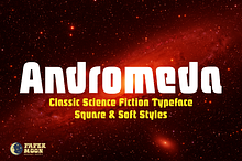 PM Andromeda Sci-Fi & Fantasy Font