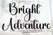 Bright Adventure, a Handwritten Font by InermediaSTUDIO (Thumbnail 1 of 9)
