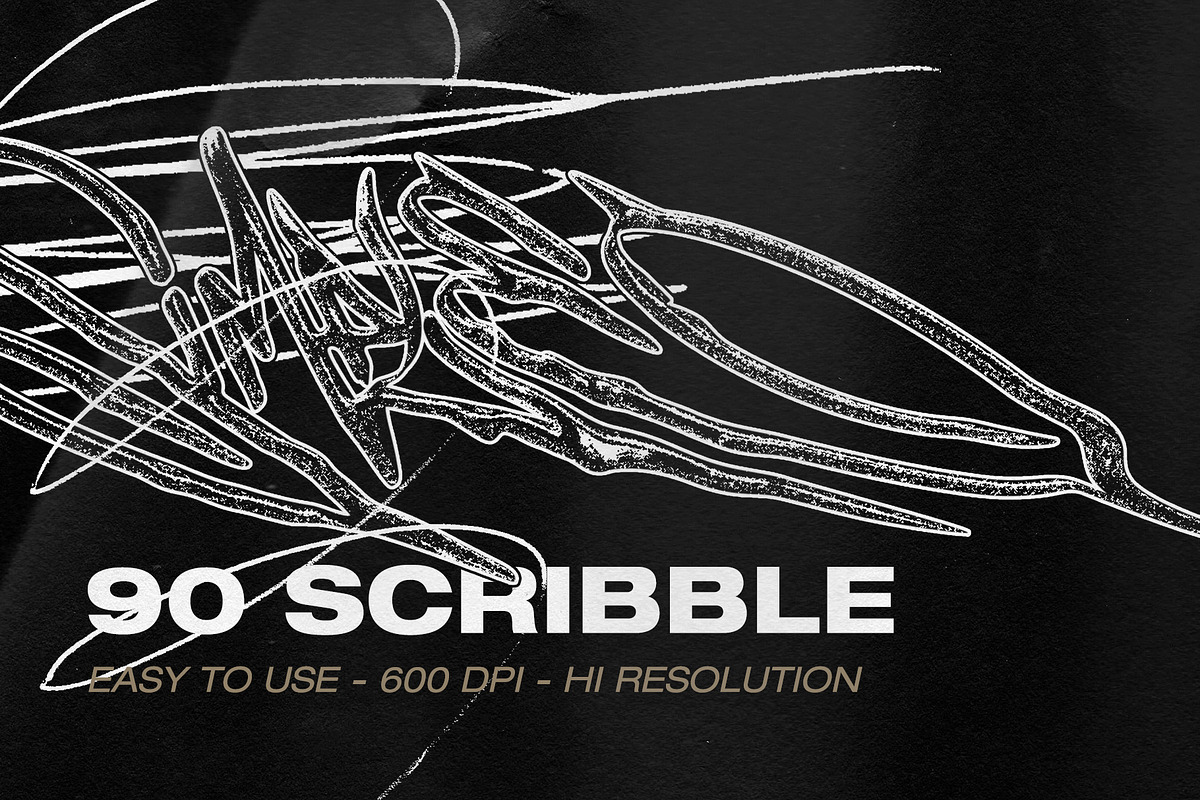 Scribble v.3221 - 90 png Scribble, an Object Graphic by Hainz Studio (Photo 7 of 7)