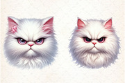 Cute Grumpy Cat Clipart PNG, an Illustration by Libby Wishes (Thumbnail 6 of 6)