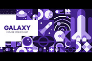 Galaxy space exploration, a Technology Illustration by Buch&Bee (Thumbnail 2 of 3)