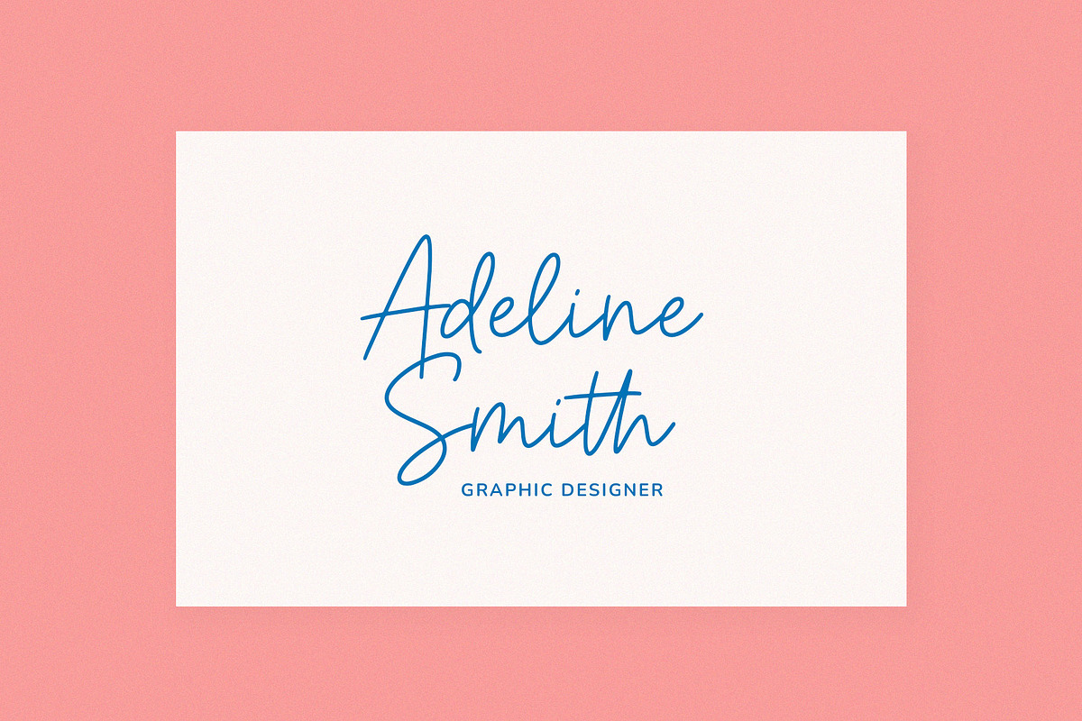 Olamitte Monoline Handwritten Font, a Handwritten Font by Seagulls Creative (Photo 6 of 9)