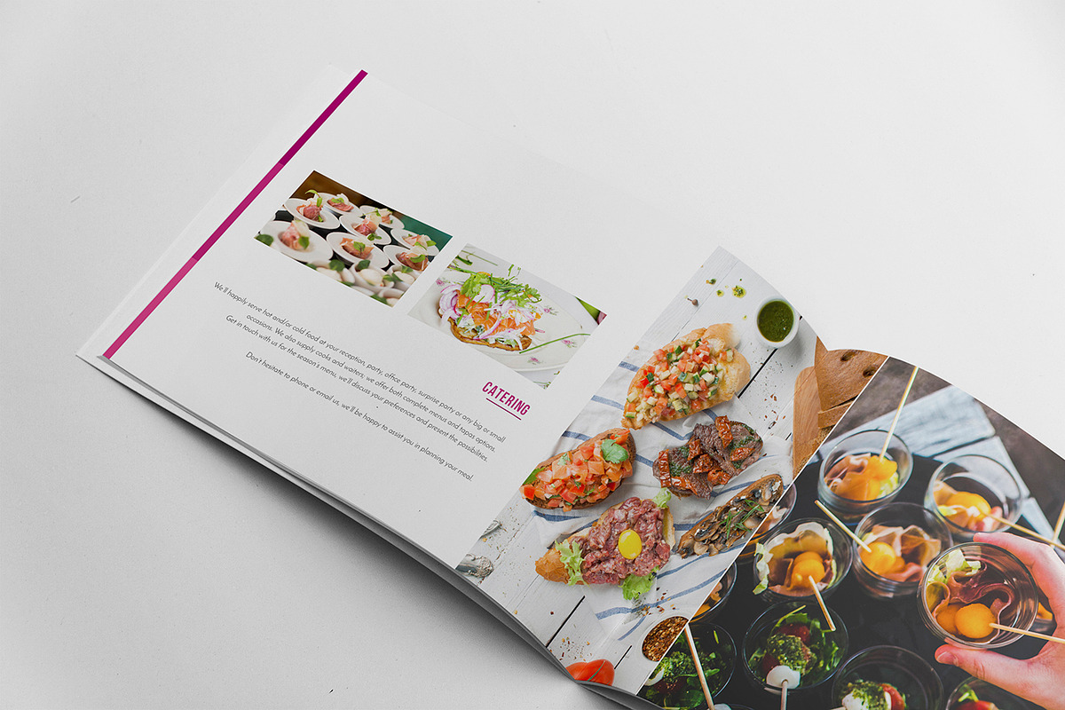 Restaurant Brochure Template, a Brochure Template by Andre28 (Photo 8 of 12)