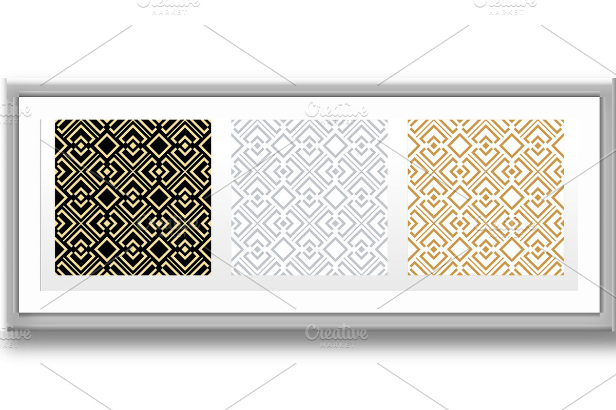 Geometric set of patterns, a Pattern Graphic by RODINA (Photo 3 of 3)