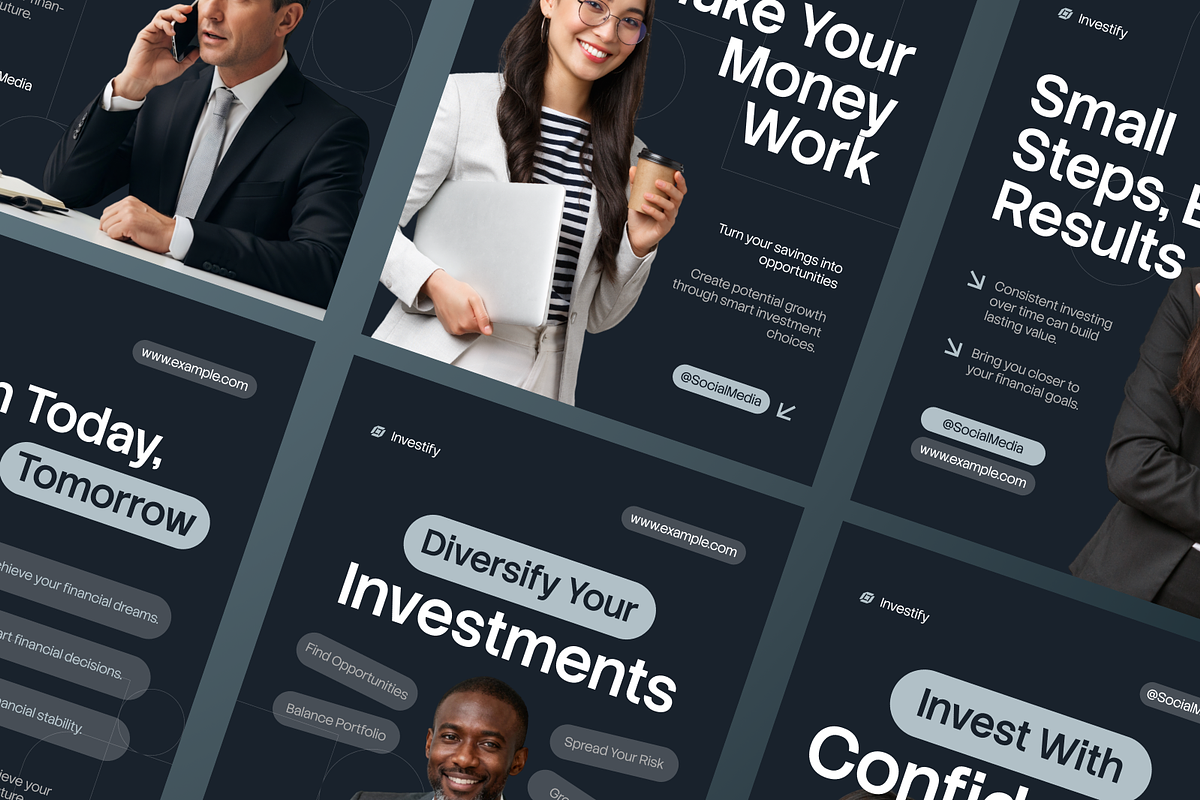 Financial Investment Instagram Post, a Social Media Template by Annora Studio (Photo 5 of 6)