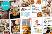 Canva Keto Recipes Cookbook Template, a Magazine Template by DeLaGranSiete (Thumbnail 10 of 11)