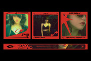 Red Y2K Frames, a Social Media Template by Pixflow (Thumbnail 4 of 9)