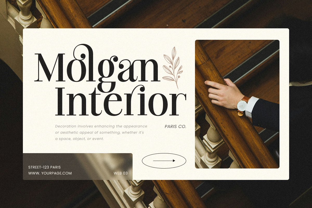 Branck - Modern Luxury Logo Font, a Serif Font by Sensatype (Photo 6 of 12)