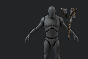 5 Fantasy Stylish Mace -PBR-, an Object 3D Model by TFE Game Art (Thumbnail 14 of 15)