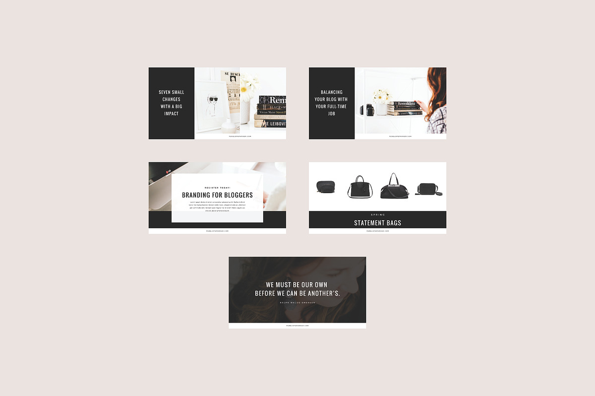 Penelope Brand Graphics, a Social Media Template by studiolmh (Photo 3 of 5)