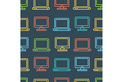 Computer Screen Pattern Background., a Pattern Graphic by More Shop