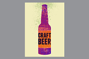 Beer Love Craft vector poster set., a Food Illustration by PoPaShop (Thumbnail 4 of 7)