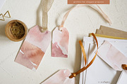 Allure Watercolour Art Backgrounds, a Texture Graphic by eclosque (Thumbnail 9 of 14)