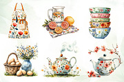 Spring Cooking Sublimation Clipart, an Icon by CreationArt (Thumbnail 3 of 6)