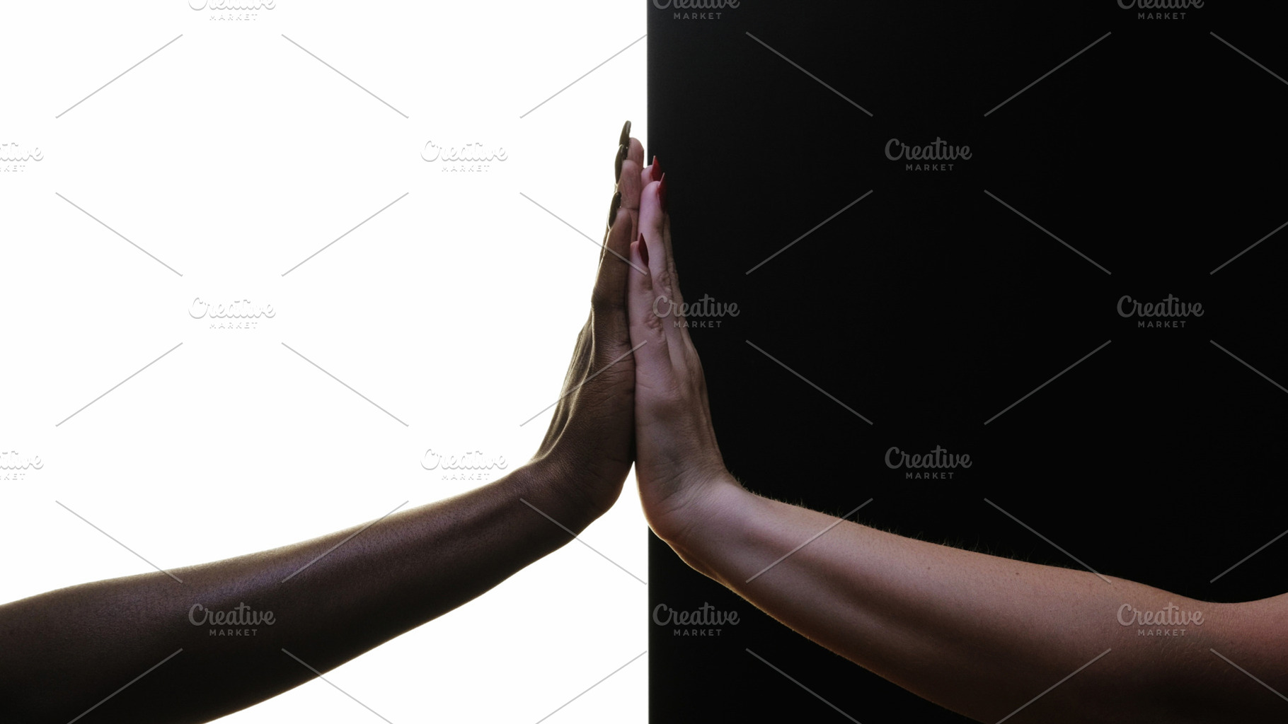 Diversity tolerance equality support female hands, a Person Photo by Photo Drive Studio