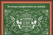 Chalkboard Design Elements, a Decorative Illustration by Mera Pixels (Thumbnail 3 of 5)