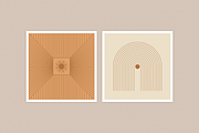 Lines - abstract boho logos, an Object Graphic by venimo (Thumbnail 4 of 8)