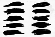 40 Hand Painted Brush Strokes, a Texture Graphic by Defects (Thumbnail 3 of 5)