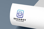 Modern Robot Bot Logo, a Branding & Logo Template by Design_Planet (Thumbnail 1 of 2)