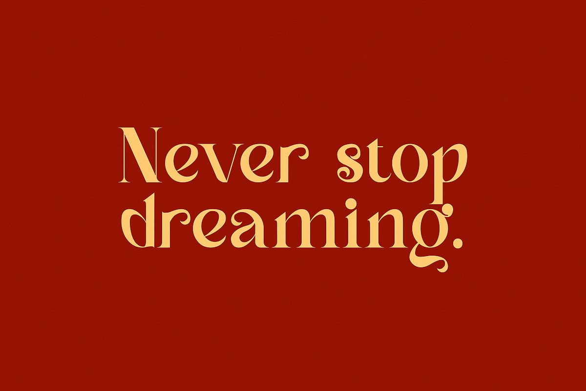 Dinah Glamour / Regular Font, a Serif Font by Anastasia Cuza (Photo 11 of 15)