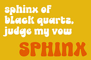 Rozel - Hippie Font, a Font by yellowline (Thumbnail 2 of 4)