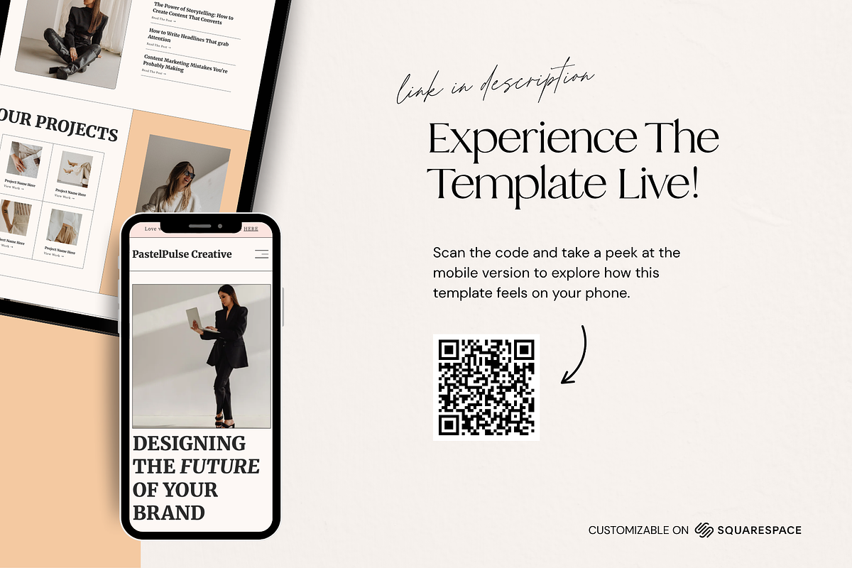 Bold Squarespace Website Template, a Squarespace Template by Breah Designs (Photo 8 of 10)