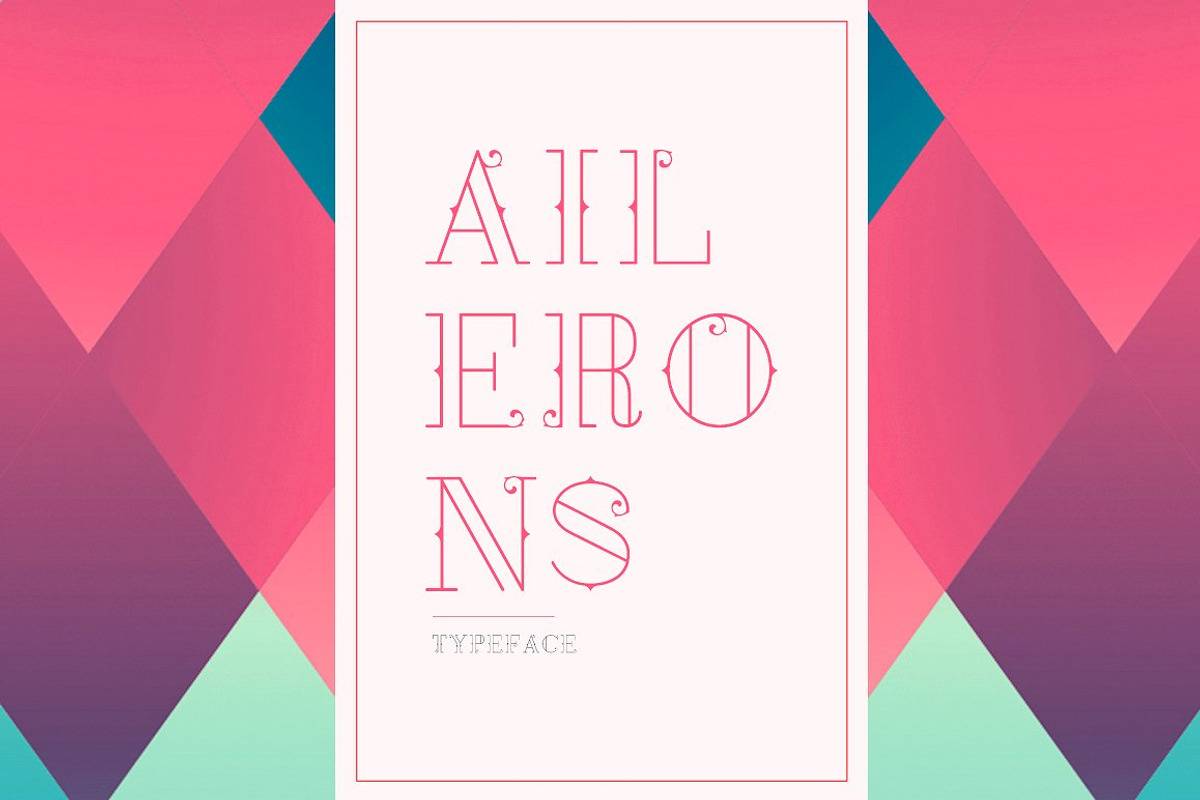 Ailerons Typeface Fonts