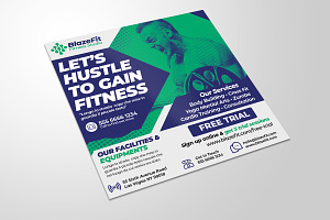 Fitness Training Center Flyer