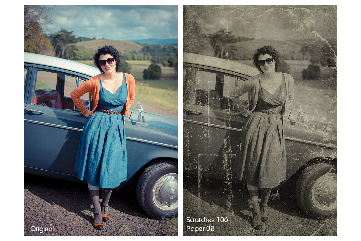 Old Photo Effect Overlays + Action, an Action Add-On by HappyNews (Photo 3 of 10)