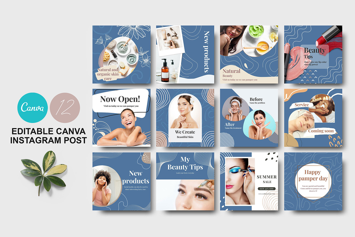 Editable Canva Instagram Template, a Social Media Template by Ultimate ...