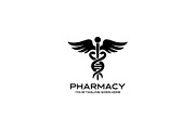 Modern Pharmacy Logo Design, a Branding & Logo Template by YUDesignStore (Thumbnail 1 of 9)