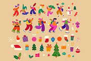 Merry Christmas and Happy New Year!, a Seasonal Illustration by MoleskoStudio (Thumbnail 14 of 27)