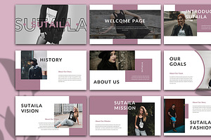 SUTAILA Fashion PowerPoint