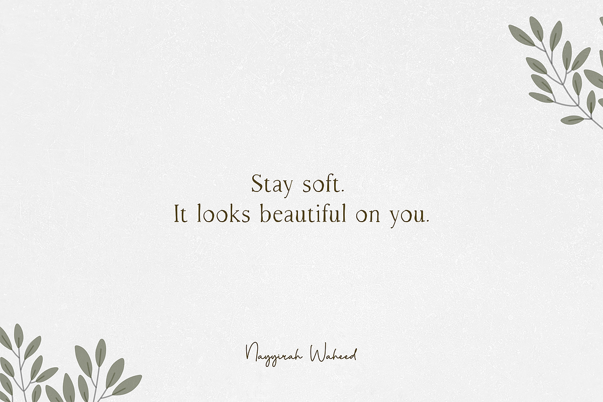 A calm love cute font, a Serif Font by elvinova (Photo 5 of 10)