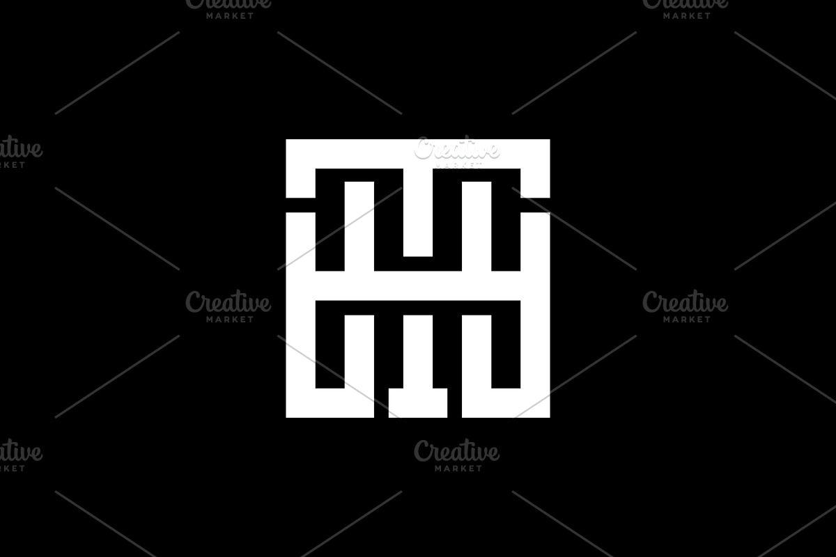 Letter TH Logo, a Branding & Logo Template by ganuDESIGN (Photo 1 of 2)