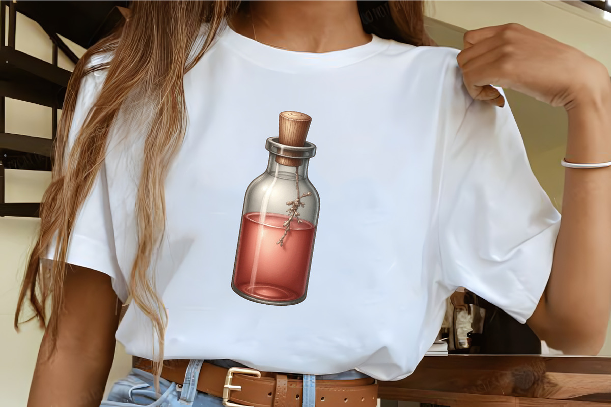 Spooky Potion Bottles Clipart, an Illustration by CrexoraLab (Photo 4 of 5)